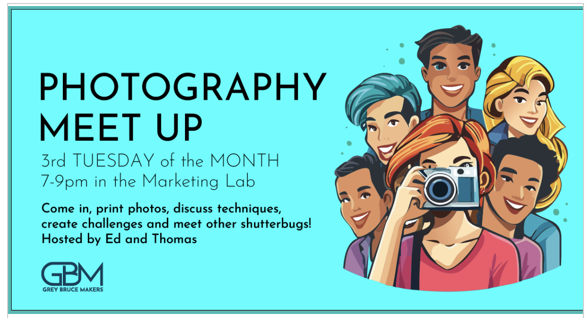 Event image PHOTOGRAPHY & MARKETING MEET UP - 3rd Tuesday